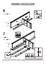 Preview for 12 page of Furniture of America YNJ-2065C1 Assembly Instructions Manual