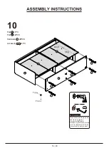 Preview for 14 page of Furniture of America YNJ-2065C1 Assembly Instructions Manual