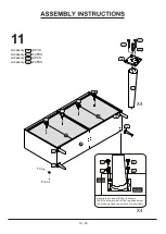 Preview for 15 page of Furniture of America YNJ-2065C1 Assembly Instructions Manual