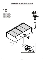 Preview for 16 page of Furniture of America YNJ-2065C1 Assembly Instructions Manual