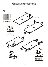 Preview for 9 page of Furniture of America YNJ-2071C31 Assembly Instructions Manual