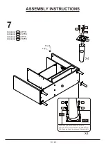 Preview for 13 page of Furniture of America YNJ-2071C31 Assembly Instructions Manual