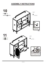 Preview for 15 page of Furniture of America YNJ-2071C31 Assembly Instructions Manual