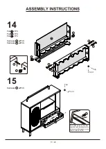 Preview for 17 page of Furniture of America YNJ-2071C31 Assembly Instructions Manual