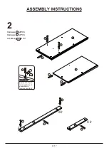 Preview for 9 page of Furniture of America YNJ-2072C34 Assembly Instructions Manual