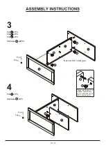 Preview for 10 page of Furniture of America YNJ-2072C34 Assembly Instructions Manual