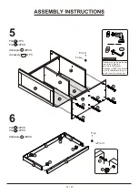 Preview for 11 page of Furniture of America YNJ-2072C34 Assembly Instructions Manual