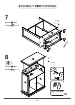 Preview for 12 page of Furniture of America YNJ-2072C34 Assembly Instructions Manual