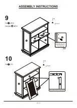 Preview for 13 page of Furniture of America YNJ-2072C34 Assembly Instructions Manual