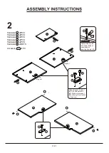 Preview for 9 page of Furniture of America YNJ-2074C25 Assembly Instructions Manual