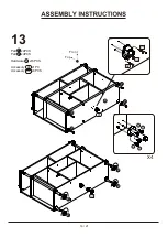 Preview for 16 page of Furniture of America YNJ-2074C25 Assembly Instructions Manual