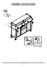 Preview for 18 page of Furniture of America YNJ-2074C25 Assembly Instructions Manual