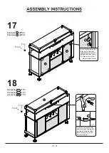 Preview for 19 page of Furniture of America YNJ-2074C25 Assembly Instructions Manual