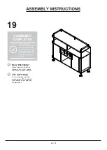 Preview for 20 page of Furniture of America YNJ-2074C25 Assembly Instructions Manual