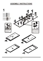 Preview for 8 page of Furniture of America YNJ-2077C34 Assembly Instructions Manual