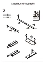 Preview for 9 page of Furniture of America YNJ-2077C34 Assembly Instructions Manual