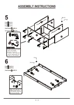 Preview for 11 page of Furniture of America YNJ-2077C34 Assembly Instructions Manual