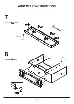 Preview for 12 page of Furniture of America YNJ-2077C34 Assembly Instructions Manual