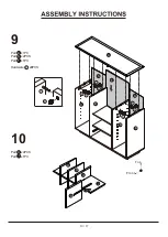 Preview for 13 page of Furniture of America YNJ-2077C34 Assembly Instructions Manual