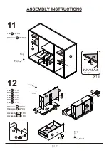 Preview for 14 page of Furniture of America YNJ-2077C34 Assembly Instructions Manual