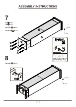 Preview for 12 page of Furniture of America YNJ-20800C20-TR Assembly Instructions Manual