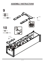 Preview for 13 page of Furniture of America YNJ-20800C20-TR Assembly Instructions Manual