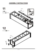 Preview for 14 page of Furniture of America YNJ-20800C20-TR Assembly Instructions Manual