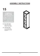 Preview for 16 page of Furniture of America YNJ-20800C20-TR Assembly Instructions Manual