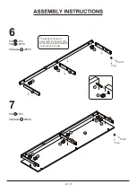 Preview for 12 page of Furniture of America YNJ-20800C20 Assembly Instructions Manual