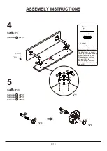 Preview for 9 page of Furniture of America YNJ-2084C25 Assembly Instructions Manual