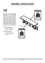 Preview for 12 page of Furniture of America YNJ-2084C25 Assembly Instructions Manual