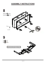 Preview for 12 page of Furniture of America YNJ-2094C25 Assembly Instructions Manual