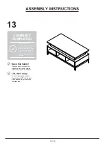 Preview for 15 page of Furniture of America YNJ-2094C25 Assembly Instructions Manual