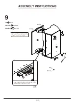 Preview for 13 page of Furniture of America YNJ-2096C38 Assembly Instructions Manual