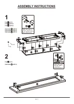 Preview for 8 page of Furniture of America YNJ-241-1 Assembly Instructions Manual