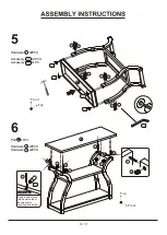 Preview for 10 page of Furniture of America YNJ-241-1 Assembly Instructions Manual