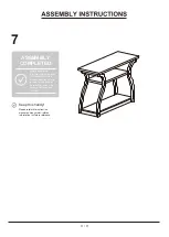 Preview for 11 page of Furniture of America YNJ-241-1 Assembly Instructions Manual