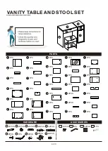 Preview for 6 page of Furniture of America YNJ-317-4 Assembly Instructions Manual