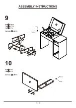 Preview for 14 page of Furniture of America YNJ-317-4 Assembly Instructions Manual