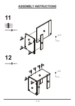 Preview for 15 page of Furniture of America YNJ-317-4 Assembly Instructions Manual