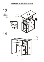 Preview for 16 page of Furniture of America YNJ-317-4 Assembly Instructions Manual