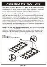 Preview for 7 page of Furniture of America YNJ-318-5 Assembly Instructions Manual