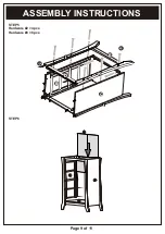 Preview for 9 page of Furniture of America YNJ-318-5 Assembly Instructions Manual