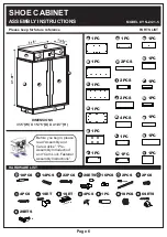 Preview for 6 page of Furniture of America YNJ-321-5 Assembly Instructions Manual