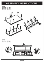 Preview for 9 page of Furniture of America YNJ-321-5 Assembly Instructions Manual