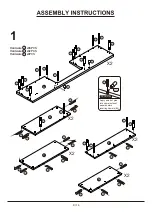 Preview for 8 page of Furniture of America YNJ-906-1 Assembly Instructions Manual