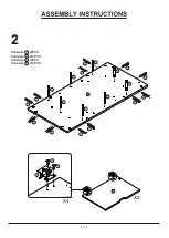 Preview for 9 page of Furniture of America YNJ-906-1 Assembly Instructions Manual