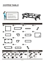 Предварительный просмотр 6 страницы Furniture of America YNJ-CT1015 Assembly Instructions Manual