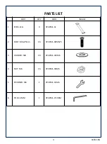 Предварительный просмотр 3 страницы Furniture Solutions 11TOC3S Instruction Manual