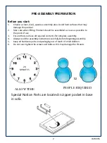 Preview for 2 page of Furniture Solutions 15DIJ3SS Instruction Manual